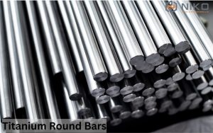 Titanium round bars high-quality metal rods