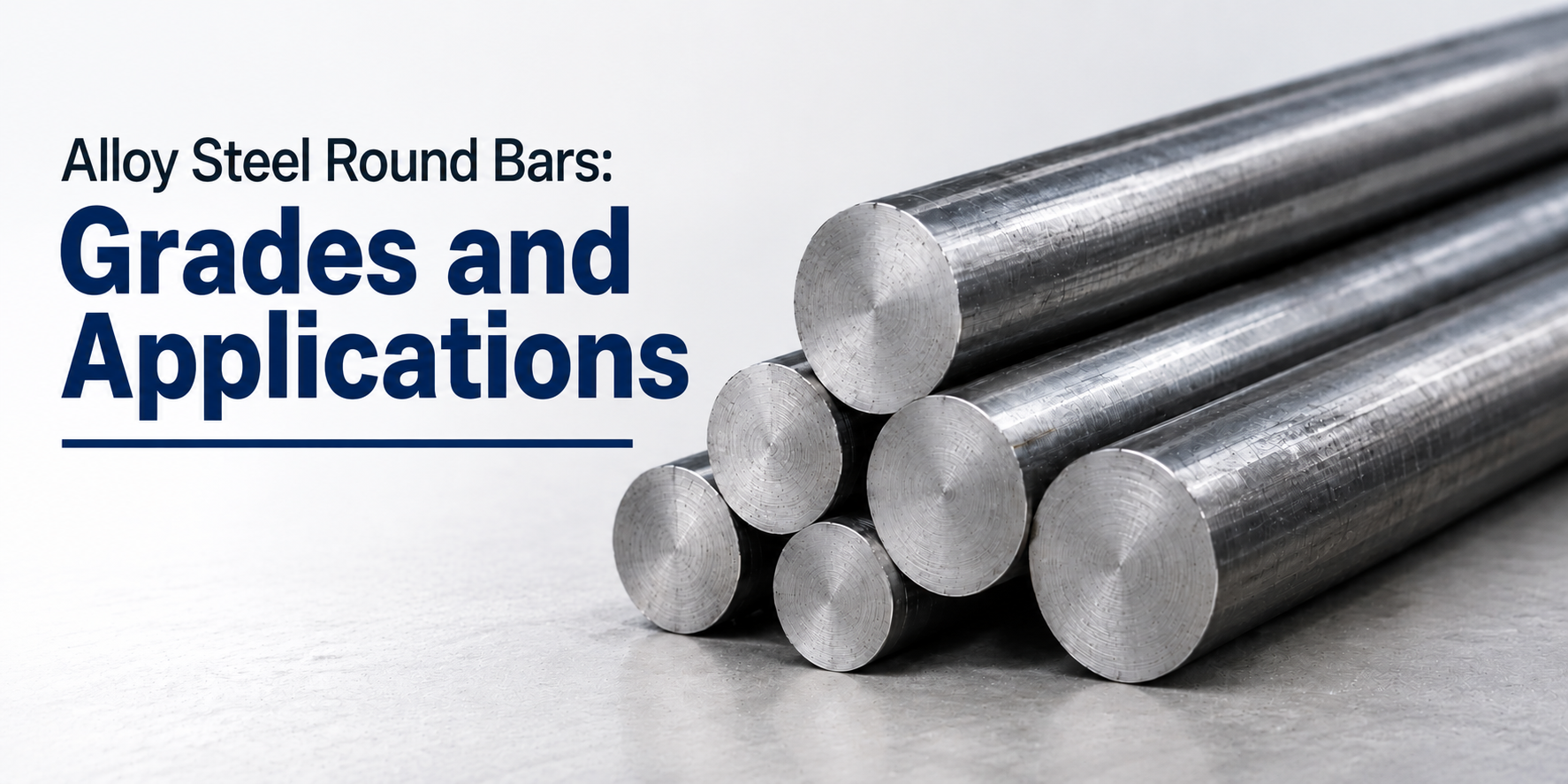 Alloy Steel Round Bars: Grades, Uses & Applications