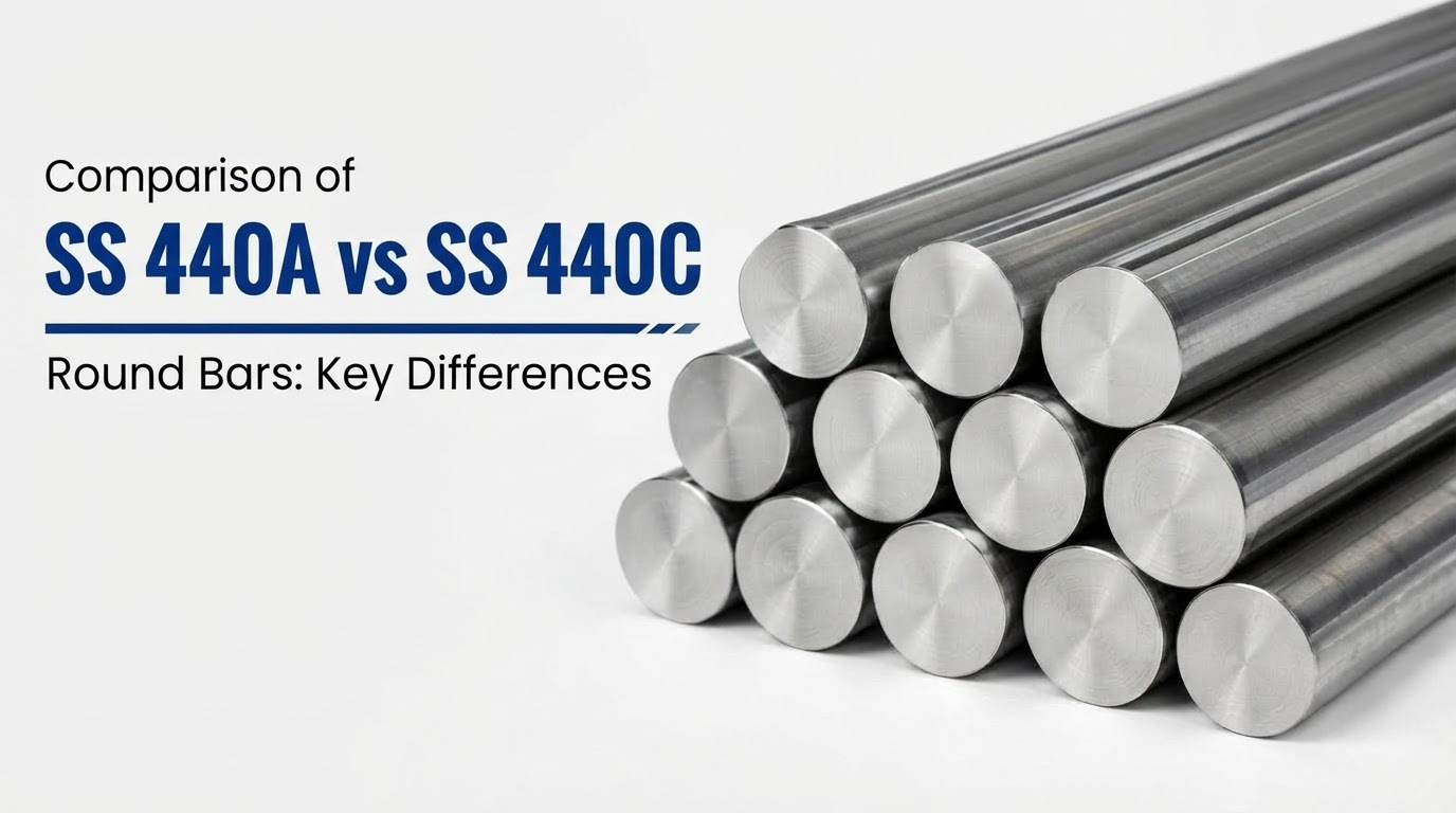 SS 440A vs 440C Round Bars Key Differences